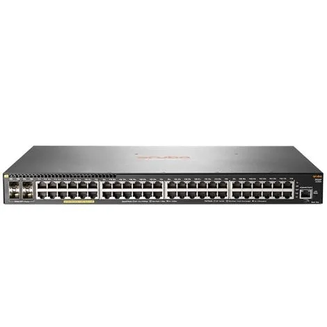 Switch HPE Aruba Networking 2930F - 48x GbE RJ45, PoE+ 4SFP+740W - PN: JL559A