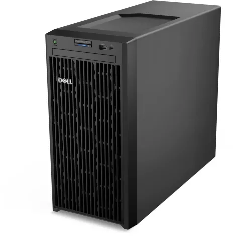 Servidor Dell PowerEdge T150, Intel® Xeon® E-2324G, 16GB RAM, 2x SSD 480GB SSD SATA, Fonte 330W - PN: 210-BBSZ-PD