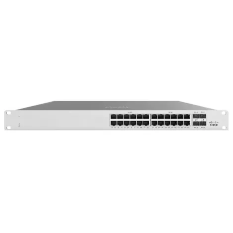 Switch Cisco Meraki MS125-24P - 24X GbE RJ45, 4x GbE SFP+, PoE 370W - PN: MS125-24P-HW