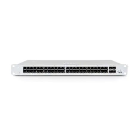 Switch Cisco Meraki MS130-48 - 48x GbE RJ45, 4x GbE SFP, 1x Interface GbErenciamento - PN: MS130-48-HW