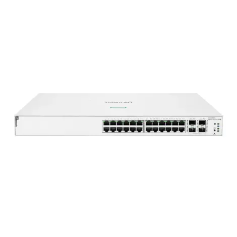 Switch HPE Networking Instant On 1930 - 24x GbE RJ45, Class4PoE 4SFP/SFP+ 370W - PN: JL684B