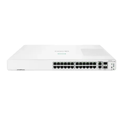 Switch HPE Networking Instant On 1960 - 24x GbE RJ45, 2XGT 2SFP+ - PN: JL806A