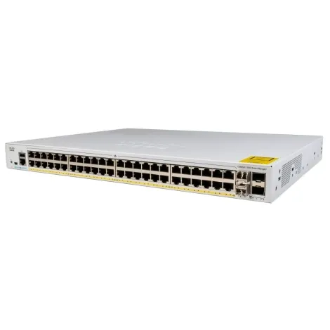 Switch Cisco Catalyst C1000-48T-4G-L - 48 portas 10/100/1000 RJ45, 4x SFP - PN: C1000-48T-4G-L