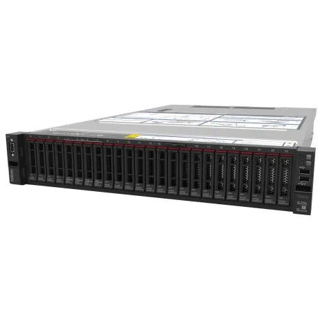 Servidor Lenovo DCG SR650, Intel Xeon-Silver 4214R, 32GB RAM, 2x Fonte 750W - PN: 7X06A0L1BR